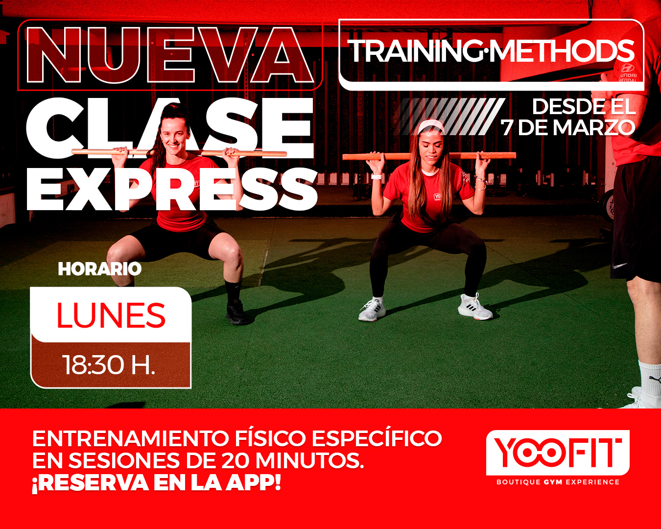 Mejora tu técnica de entrenamiento con esta clase express de veinte minutos.